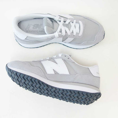 newbalanceニューバランスMS237HGグレー（レディース）スニーカーランニングシューズウォーキングライフスタイルスエード「靴」