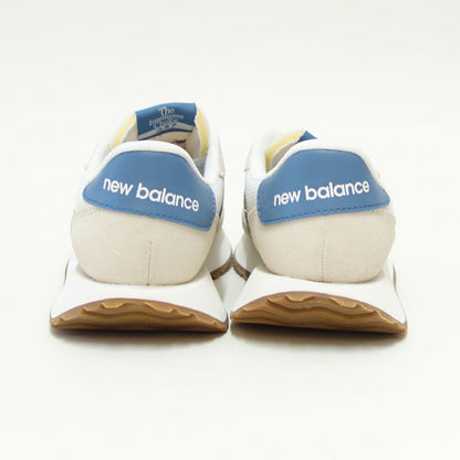 newbalanceニューバランスWS237WLオフホワイト／ブルー（レディース）スニーカーランニングシューズウォーキングライフスタイルスエード「靴」