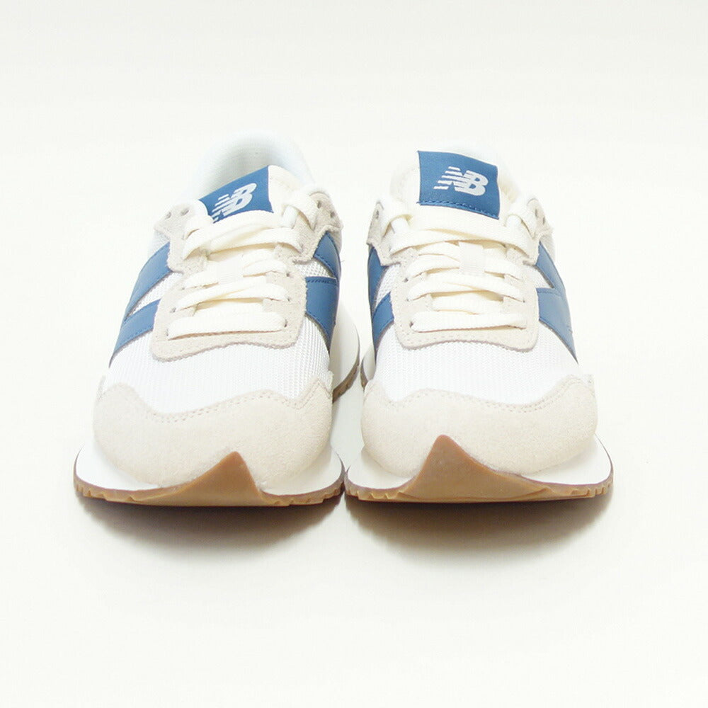 newbalanceニューバランスWS237WLオフホワイト／ブルー（レディース）スニーカーランニングシューズウォーキングライフスタイルスエード「靴」