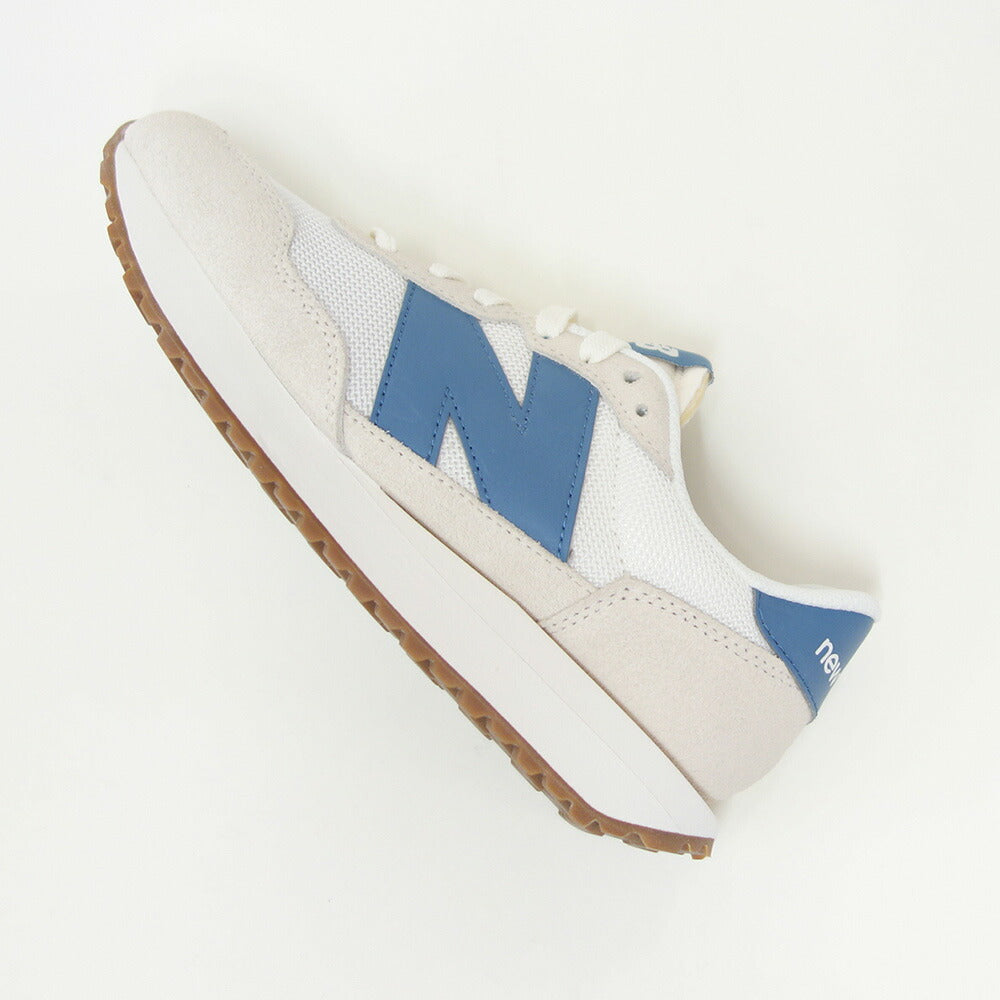 newbalanceニューバランスWS237WLオフホワイト／ブルー（レディース）スニーカーランニングシューズウォーキングライフスタイルスエード「靴」