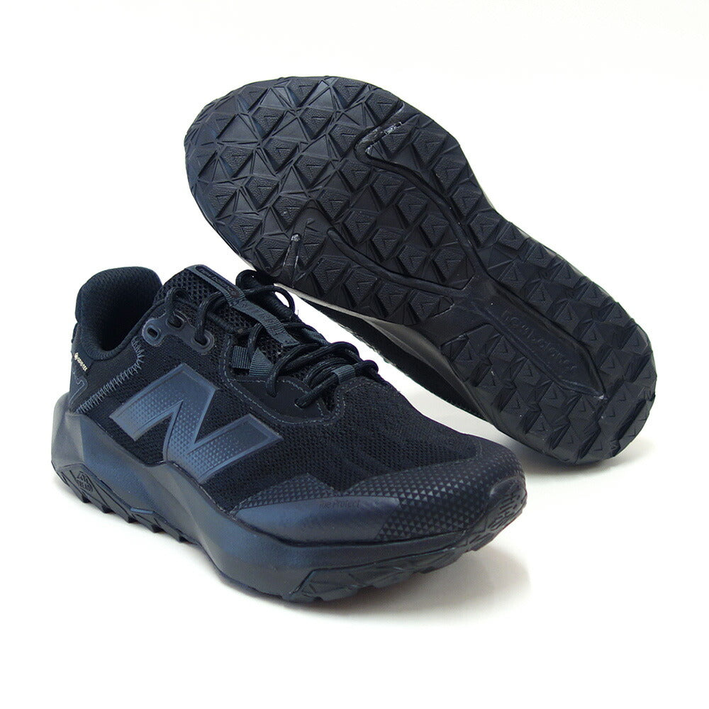 newbalanceニューバランスDynaSoftNitrelGoreTex(ダイナソフトナイトレルゴアテックス)ブラックmtntrgb6（メンズ）防水スニーカーアウトドアウォーキングランニングシューズ4E「靴」
