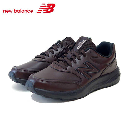 new balance ニューバランス MW363SB9 ダークブラウン （メンズ） 4E幅 ゆったりフィットのウォーキングシューズ サイドファスナー付き「靴」