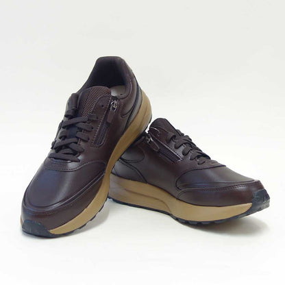 newbalanceニューバランスMW363SD9ダークブラウン（メンズ）4E幅ゆったりフィットのウォーキングシューズサイドファスナー付き「靴」
