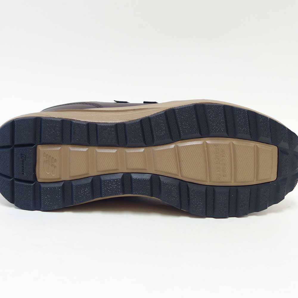 newbalanceニューバランスMW363SD9ダークブラウン（メンズ）4E幅ゆったりフィットのウォーキングシューズサイドファスナー付き「靴」