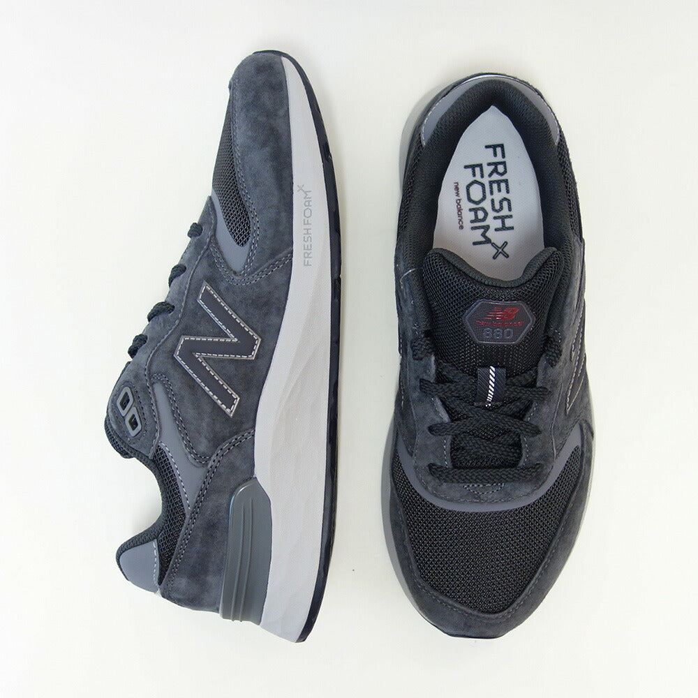 ニューバランスnewbalanceMW880BB74Eチャコール（メンズ）4E幅アウトドアシューズウォーキングフィットネス「靴」