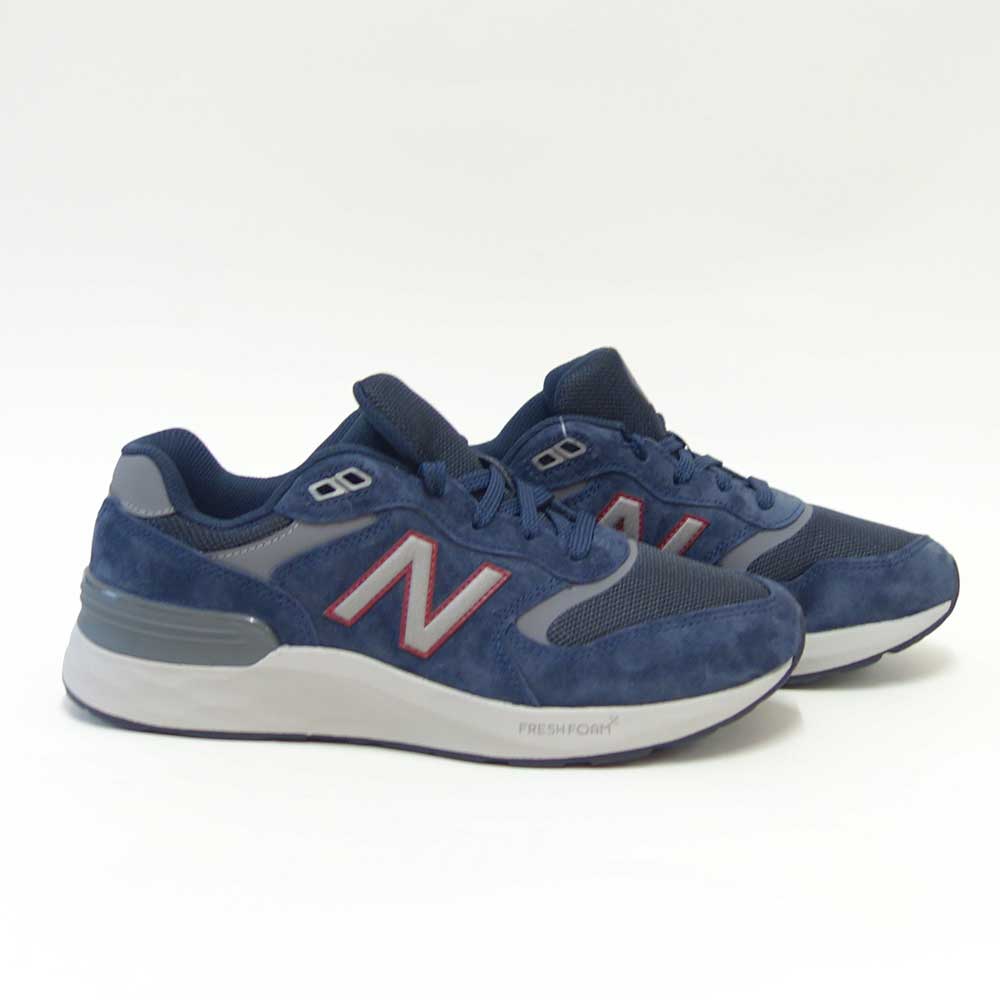 ニューバランスnewbalanceFreshFoamX880v7(フレッシュフォームエックス880)ネイビーmw880bc74Eブラック（メンズ）4E幅アウトドアシューズウォーキングフィットネス「靴」
