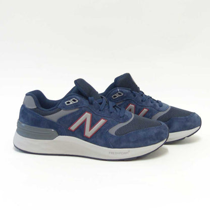 ニューバランスnewbalanceFreshFoamX880v7(フレッシュフォームエックス880)ネイビーmw880bc74Eブラック（メンズ）4E幅アウトドアシューズウォーキングフィットネス「靴」