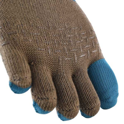 R×LSOCKSアールエルソックスM-RACINGメリノウールランニンググリップソックス(5本指)MWS5001G厳選されたメリノウール快適な左右立体ソックス肌触りの良い履き心地（日本製）メール便可