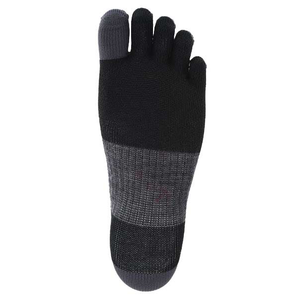 R×LSOCKSアールエルソックスM-MULTIメリノウールソックス(5本指)MWS5002厳選されたメリノウール快適な左右立体ソックス肌触りの良い履き心地（日本製）メール便可