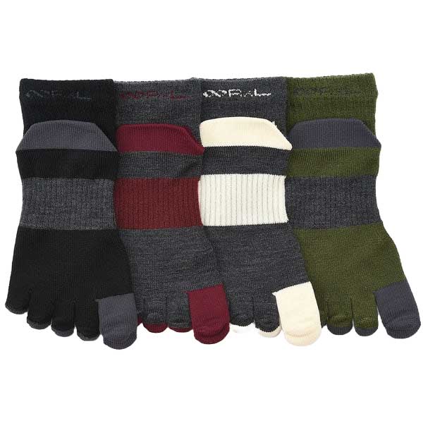 R×LSOCKSアールエルソックスM-MULTIメリノウールソックス(5本指)MWS5002厳選されたメリノウール快適な左右立体ソックス肌触りの良い履き心地（日本製）メール便可