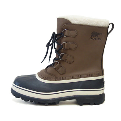 SOREL ソレル NM1000（メンズ） CARIBOU カリブー：BRUNO (238) 防水 防寒 レザー ショート ハーフブーツ 「靴」