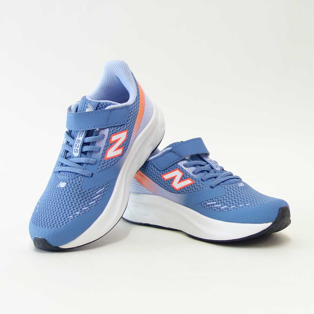 ニューバランスnewbalanceP6253ZBブルー／オレンジ（キッズスニーカー）マジックテープスニーカージュニア通学普段履き軽量「靴」