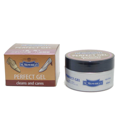 M.MOWBRAY M.モゥブレィ PERFECT GEL（パーフェクトジェル） ハ虫類 エナメルレザーの保革 ツヤ出しクリーム モウブレイ R&D