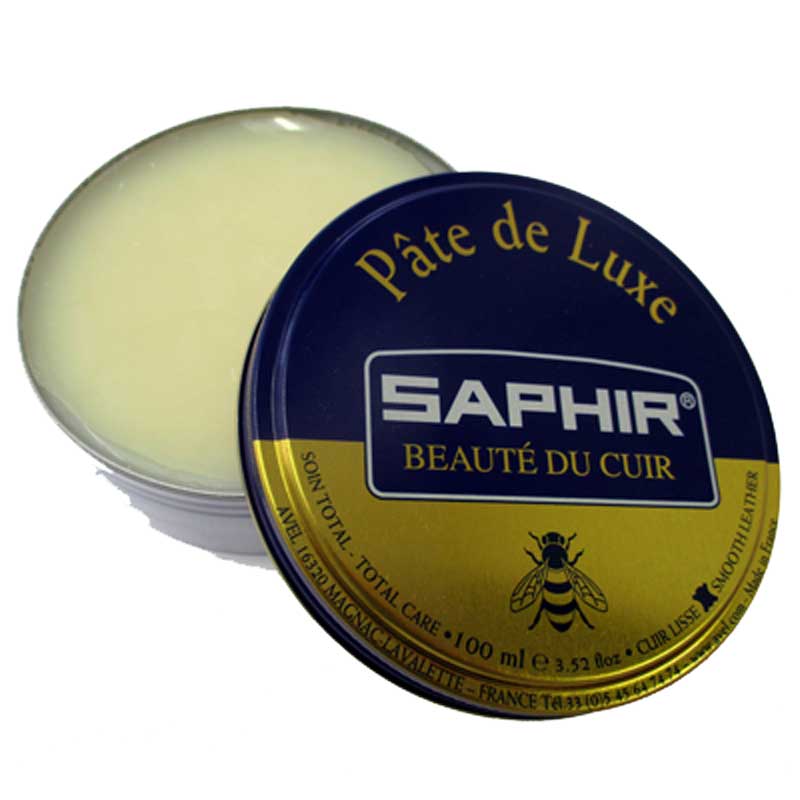 SAPHIR サフィール ビーズワックスポリッシュ 100ml 全4色 靴クリーム  ワックス 艶出し