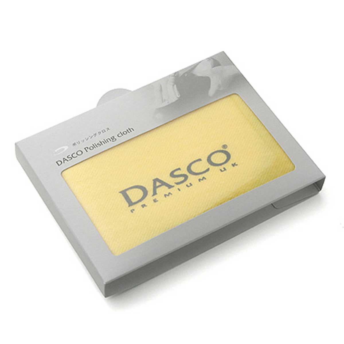 《メール便可》DASCO ダスコ  ポリッシングクロス 大型でソフトな高級靴磨きクロス（イギリス製）