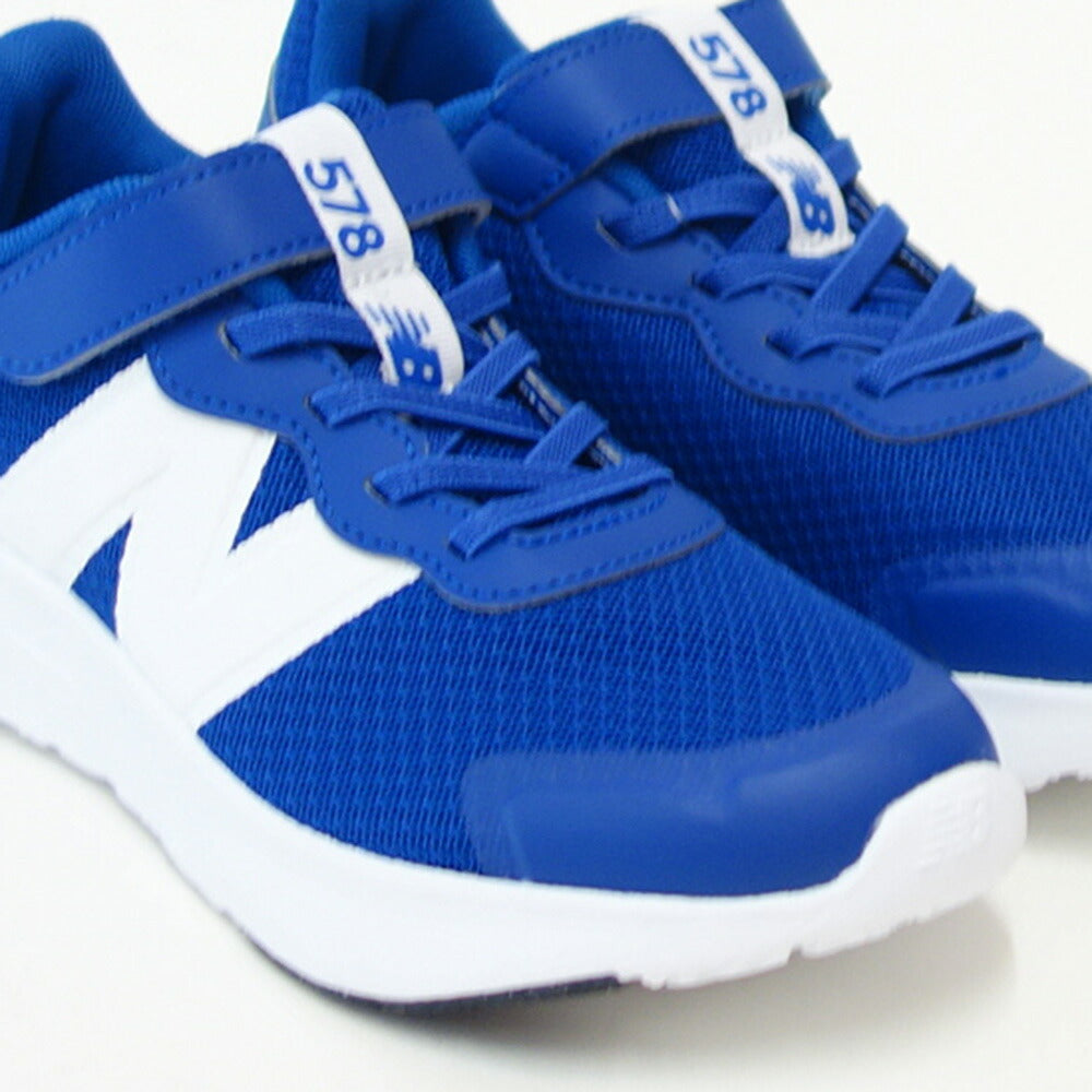 ニューバランスnewbalancePT578RBブルーキッズスニーカー通学普段履き軽量「靴」