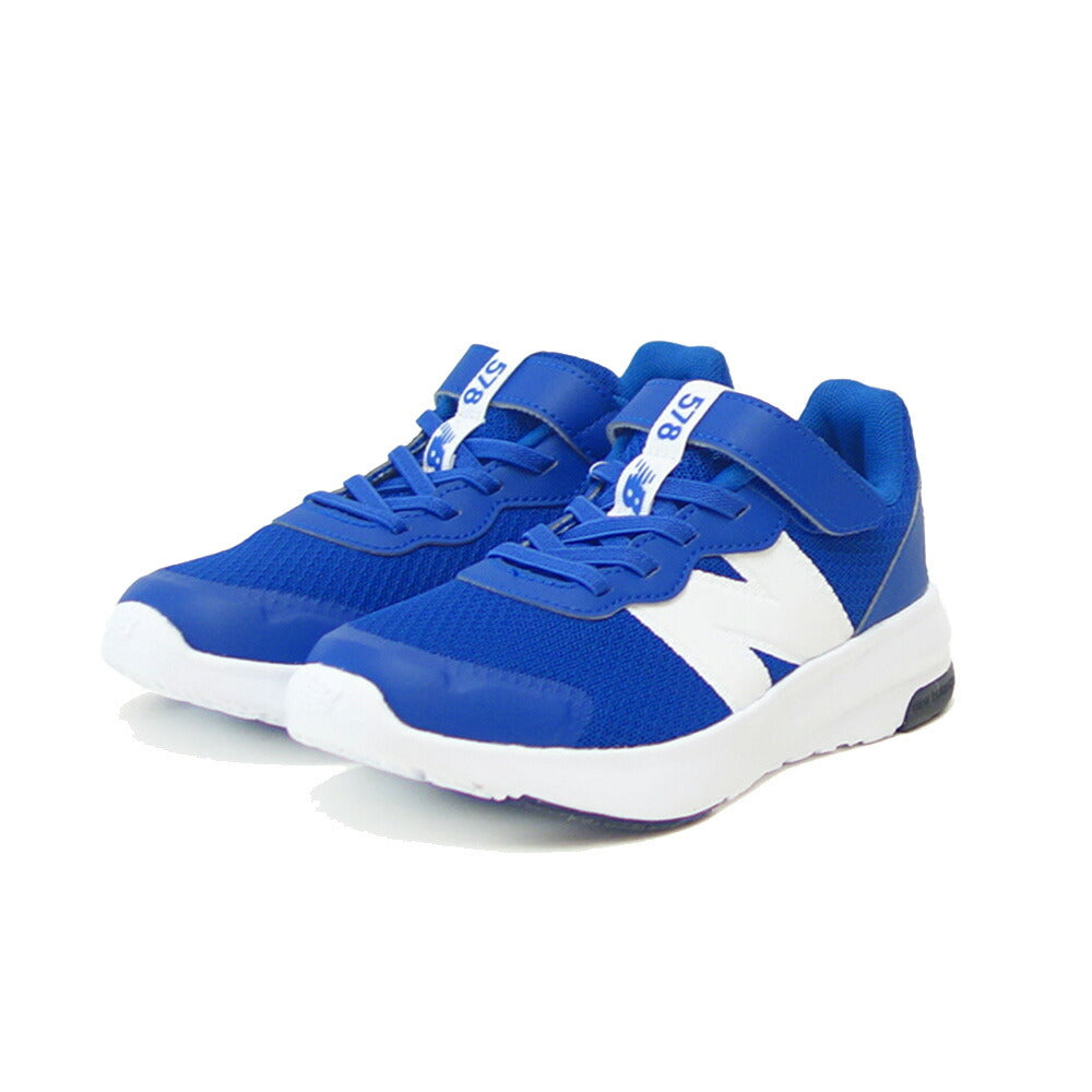 ニューバランスnewbalancePT578RBブルーキッズスニーカー通学普段履き軽量「靴」