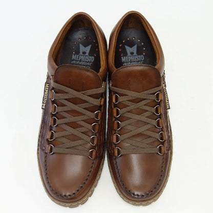 メフィスト MEPHISTO RAINBOW（レインボー）チェストナット （ポルトガル製）  天然皮革 アウトドア ウォーキングシューズ（メンズ） 「靴」 正規品 快適靴 旅行