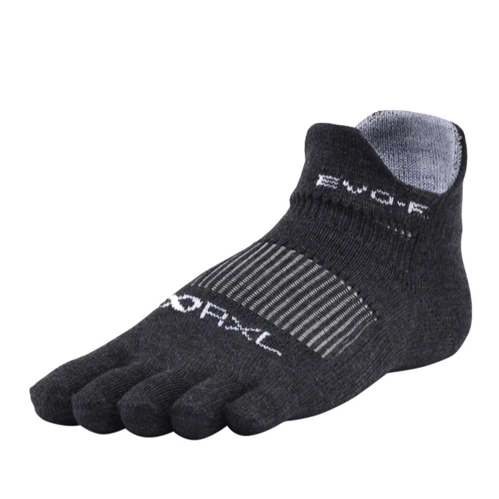 R×L SOCKS アールエルソックス EVO-F ランニングソックス(5本指)  RNS5002 快適な左右立体ソックス 素足感覚の履き心地（日本製） メール便可