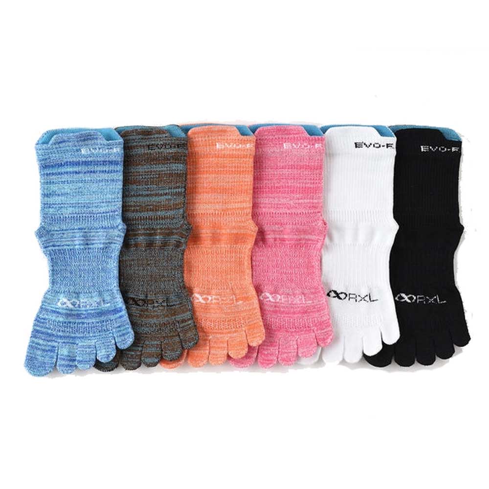 R×L SOCKS アールエルソックス EVO-FL ランニング ソックス ロング(5本