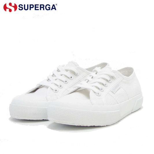 スペルガ SUPERGA 2750-COT U CLASSIC（ユニセックス）トータル ホワイト (s000010 c42)  ナチュラルなキャンバススニーカー 「靴」