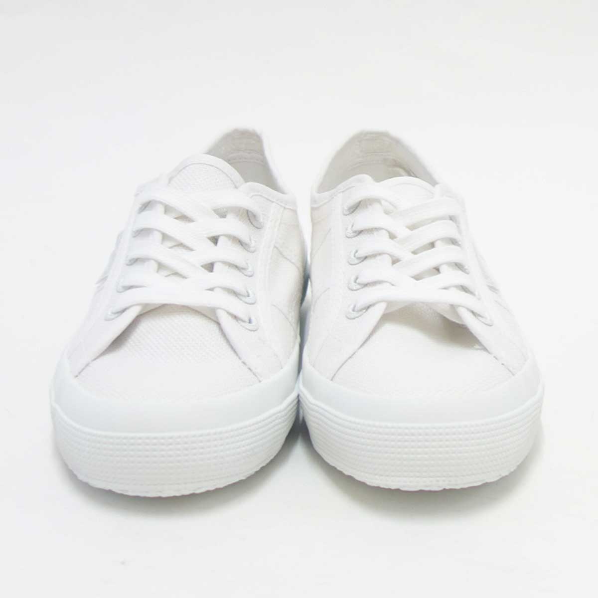 スペルガ SUPERGA 2750-COT U CLASSIC（ユニセックス）トータル ホワイト (s000010 c42)  ナチュラルなキャンバススニーカー 「靴」