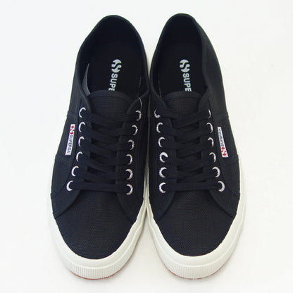 スペルガ SUPERGA 2750-COTU CLASSIC（ユニセックス）ブラック / Fwhite (s000010f83)  ナチュラルなキャンバススニーカー  メンズ 「靴」