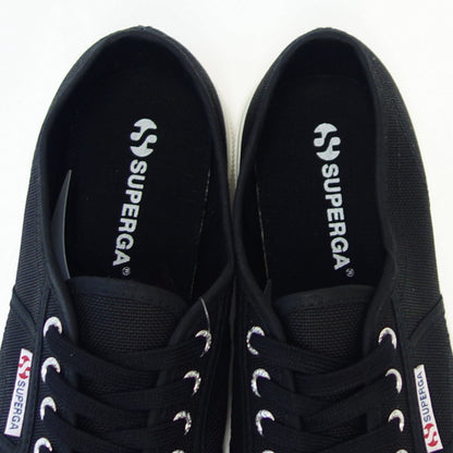 スペルガ SUPERGA 2750-COTU CLASSIC（ユニセックス）ブラック / Fwhite (s000010f83)  ナチュラルなキャンバススニーカー  メンズ 「靴」