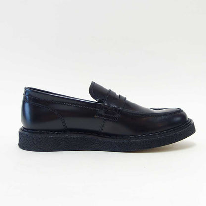 フレッドペリーFREDPERRYSB1345GeorgeCoxPerryPennyLoaferLeatherカラー：BLACKペニーローファースリッポンクレープソールレザー「靴」