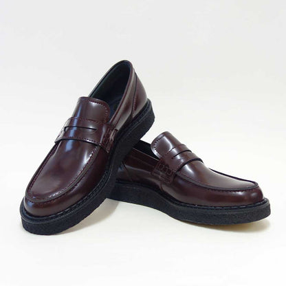 フレッドペリーFREDPERRYSB1345GeorgeCoxPerryPennyLoaferLeatherカラー：OXBLOODペニーローファースリッポンクレープソールレザー「靴」