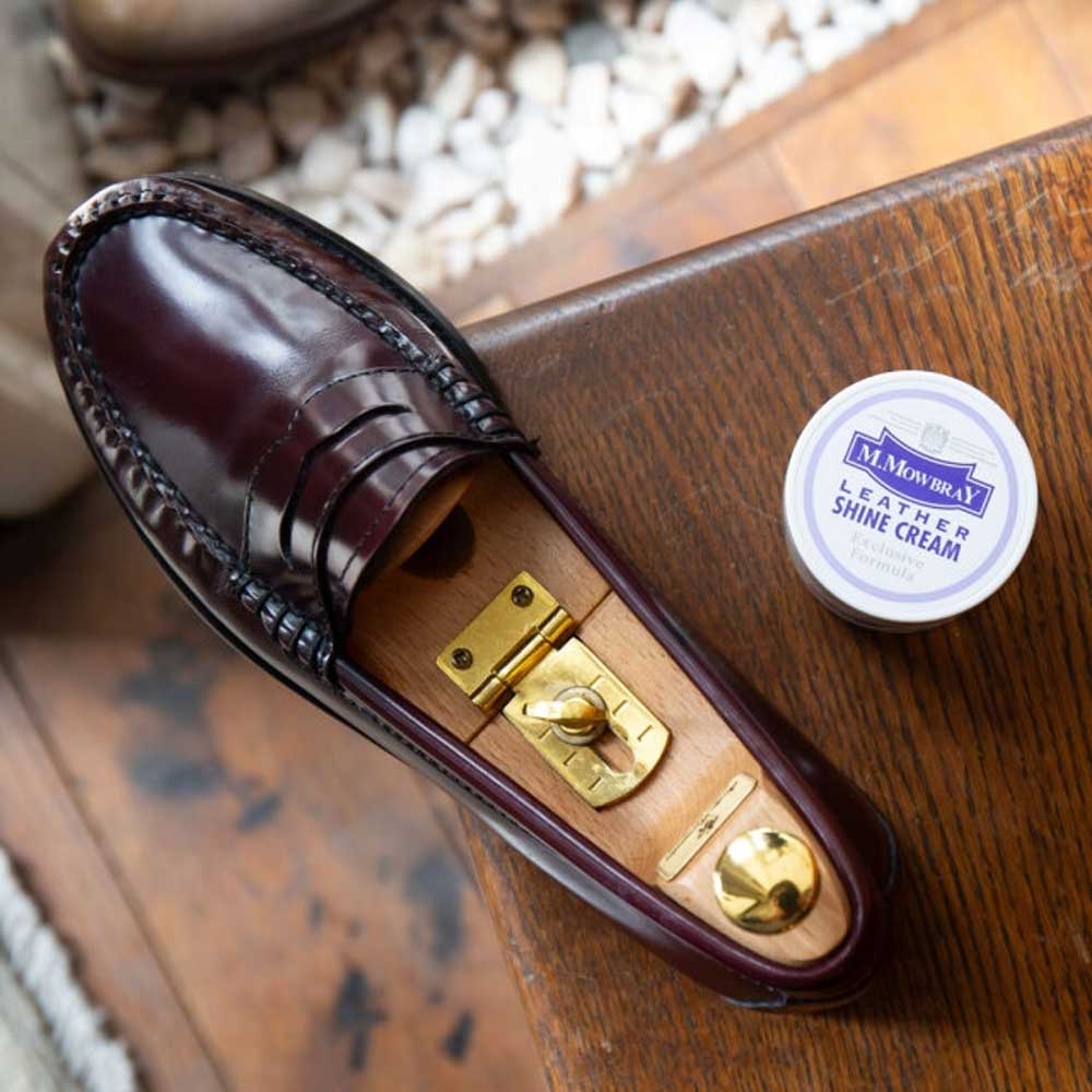 M.MOWBRAY M.モゥブレィ LEATHER SHINE CREAM（ガラスレザークリーム