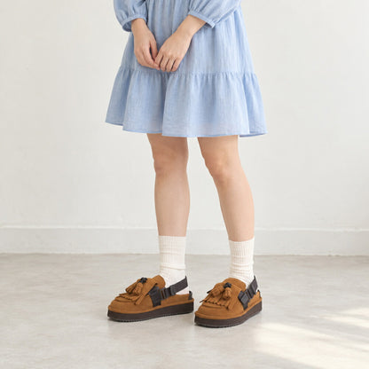シャカSHAKASK29601SマロンミュールサンダルMOCMULETASSELSUEDE（ユニセックス）サンダルミュール「靴」
