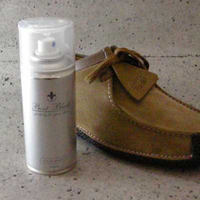 起毛革を汚れから守る スエードの補色・汚れ防止スプレー COLUMBUS コロンブス Boot Black SILVER LINE（日本製） スエードスプレー（SUEDE SPRAY） 靴 シューズ