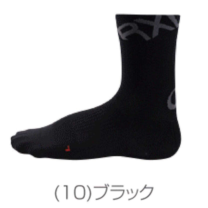 R×L SOCKS  アールエルソックス（TBK-300R） 超立体ラウンド型ソックス（薄地ロング丈モデル） バイク用ソックス（日本製） メール便可