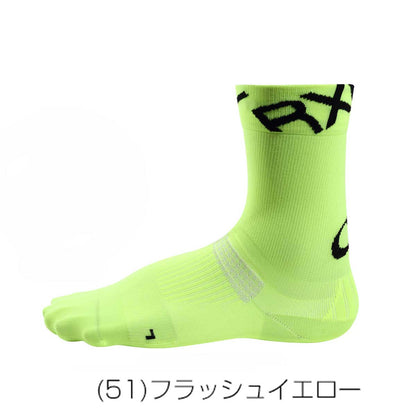 R×L SOCKS  アールエルソックス（TBK-300R） 超立体ラウンド型ソックス（薄地ロング丈モデル） バイク用ソックス（日本製） メール便可