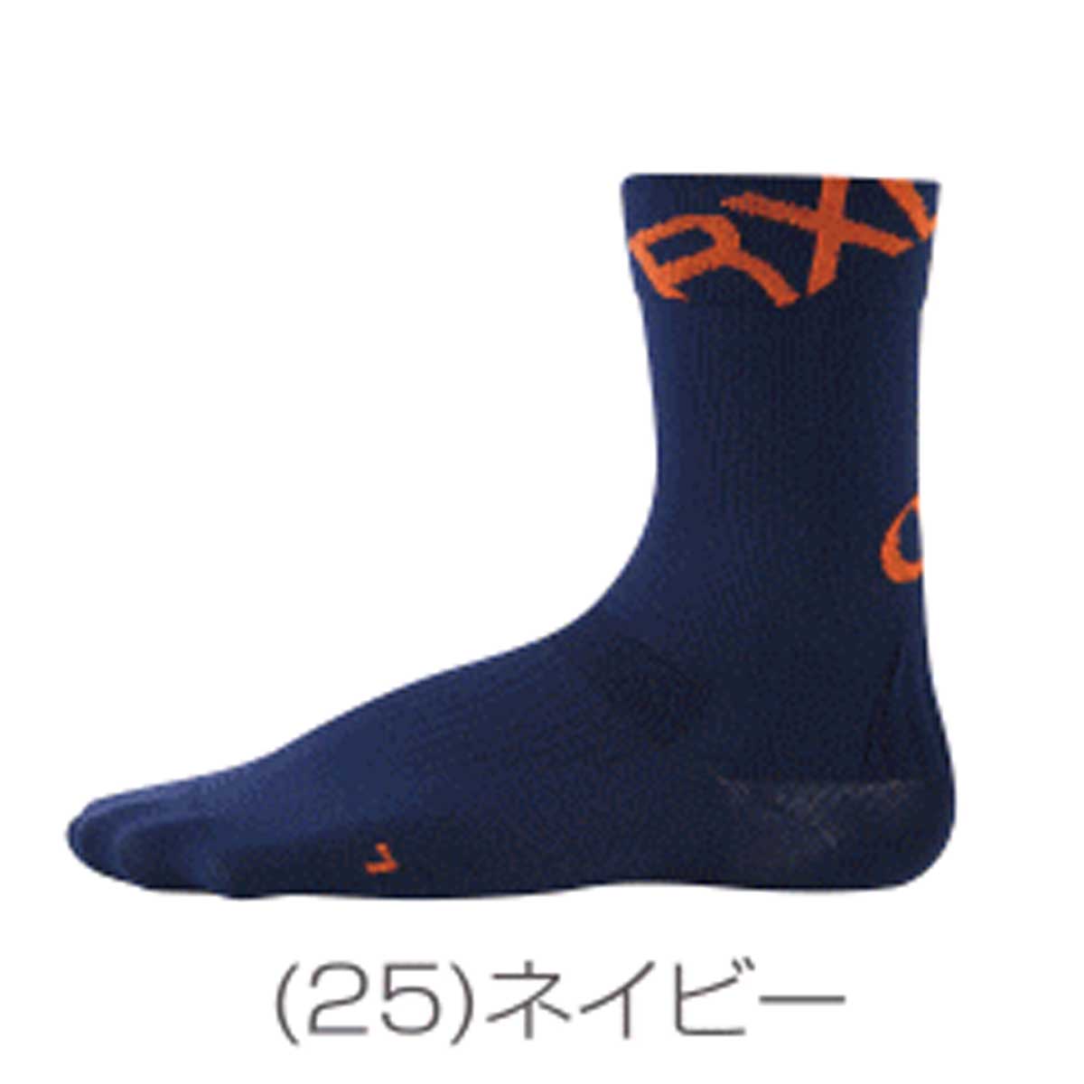 R×L SOCKS  アールエルソックス（TBK-300R） 超立体ラウンド型ソックス（薄地ロング丈モデル） バイク用ソックス（日本製） メール便可