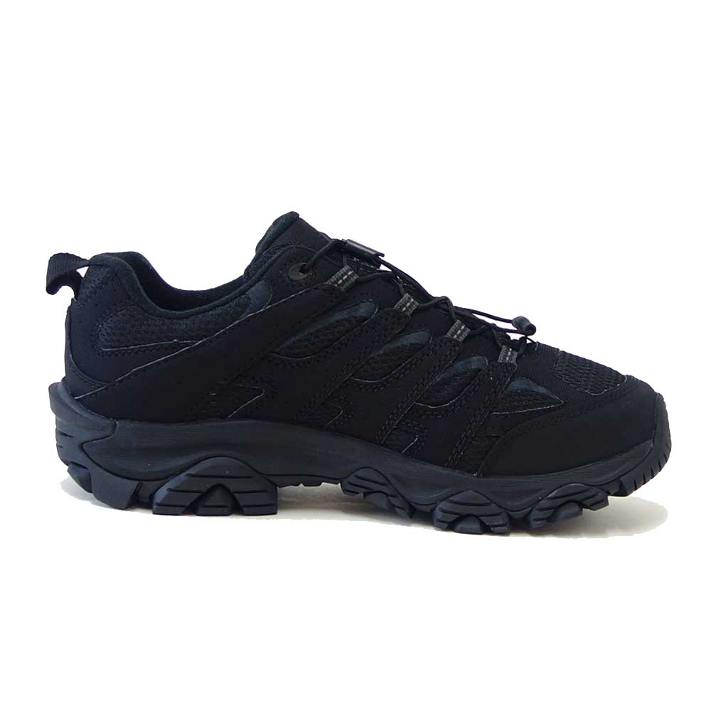 メレルMERRELL（メンズ）モアブ3シンセティックアイスウォータープルーフ(ワイドワイズ)u00005429wローカットカラー（ブラック）高度防水通気性メッシュアウトドアシューズウォーキングハイキング「靴」