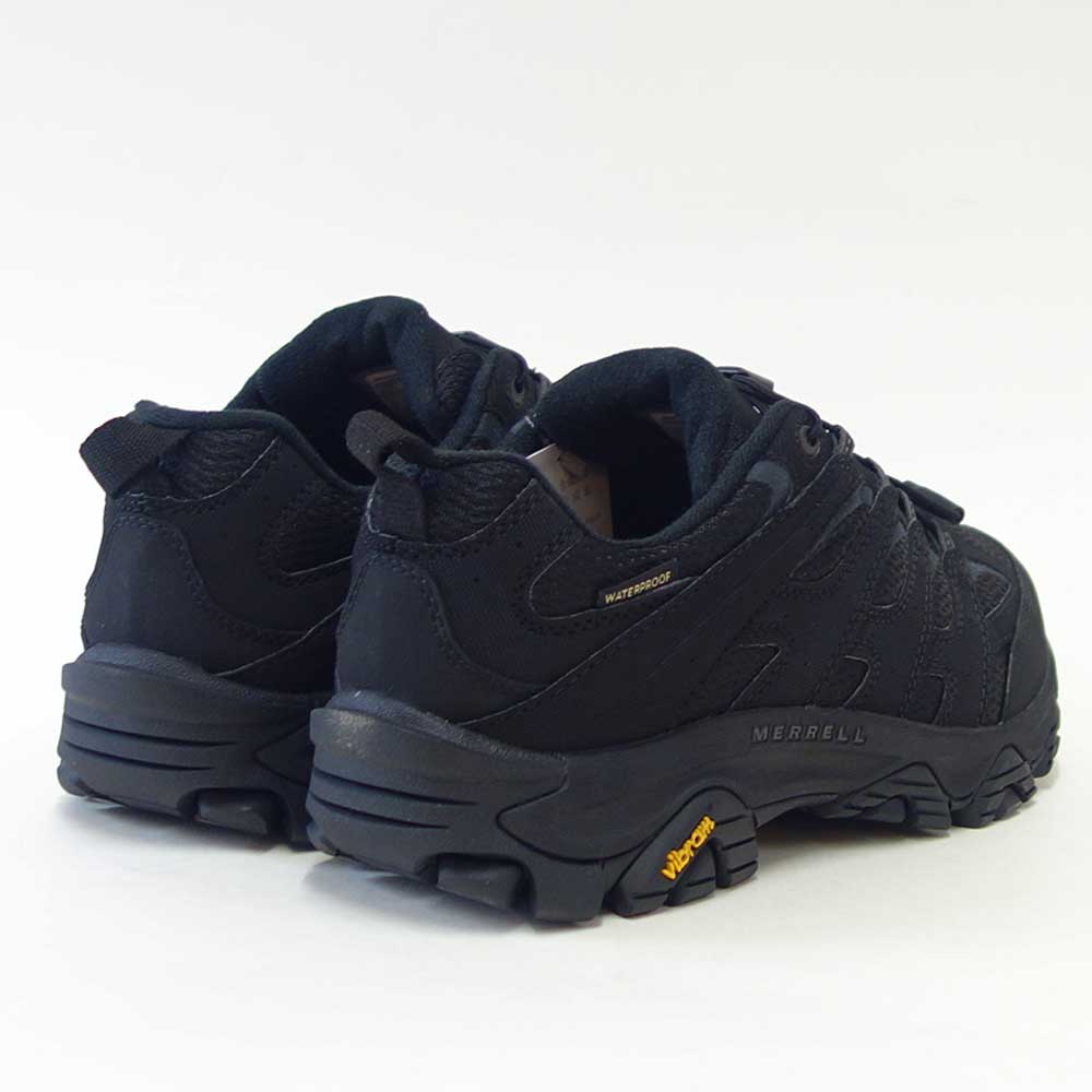 メレルMERRELL（メンズ）モアブ3シンセティックアイスウォータープルーフ(ワイドワイズ)u00005429wローカットカラー（ブラック）高度防水通気性メッシュアウトドアシューズウォーキングハイキング「靴」