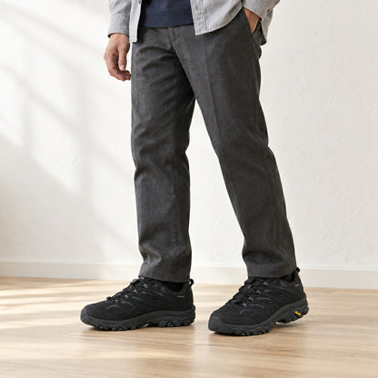 メレルMERRELL（メンズ）モアブ3シンセティックアイスウォータープルーフ(ワイドワイズ)u00005429wローカットカラー（ブラック）高度防水通気性メッシュアウトドアシューズウォーキングハイキング「靴」