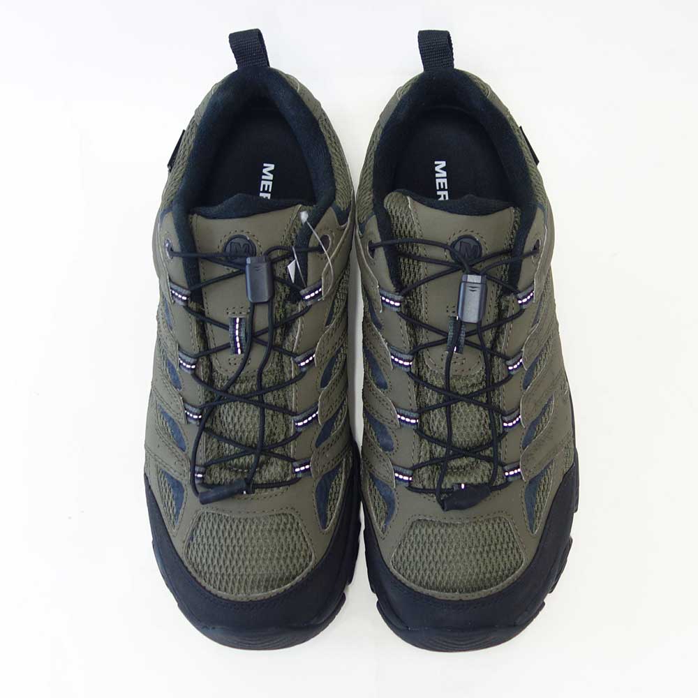 メレルMERRELL（メンズ）モアブ3シンセティックアイスウォータープルーフ(ワイドワイズ)u00005430wローカットカラー（ダークモス）高度防水通気性メッシュアウトドアシューズウォーキングハイキング「靴」