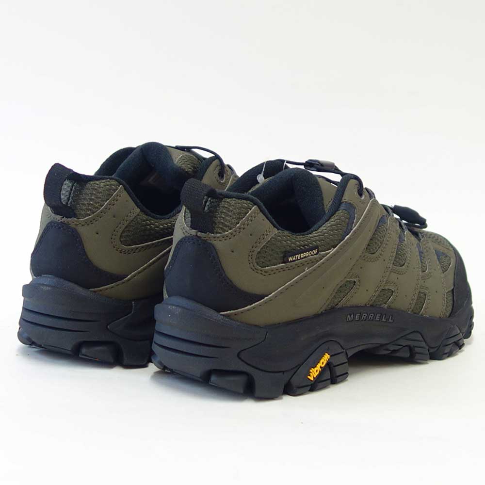 メレルMERRELL（メンズ）モアブ3シンセティックアイスウォータープルーフ(ワイドワイズ)u00005430wローカットカラー（ダークモス）高度防水通気性メッシュアウトドアシューズウォーキングハイキング「靴」