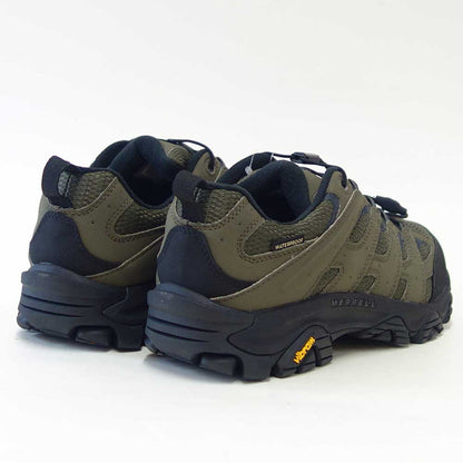 メレルMERRELL（メンズ）モアブ3シンセティックアイスウォータープルーフ(ワイドワイズ)u00005430wローカットカラー（ダークモス）高度防水通気性メッシュアウトドアシューズウォーキングハイキング「靴」