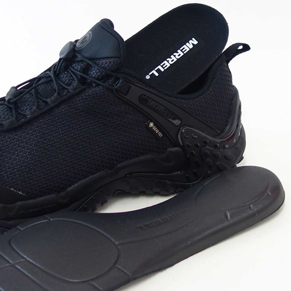 メレルMERRELL（メンズ）カメレオンストームリダックスジャパンゴアテックスユニセックスu00005678カラー：ブラックGORE-TEX完全防水通気性メッシュアウトドアシューズウォーキングハイキングトレイル「靴」
