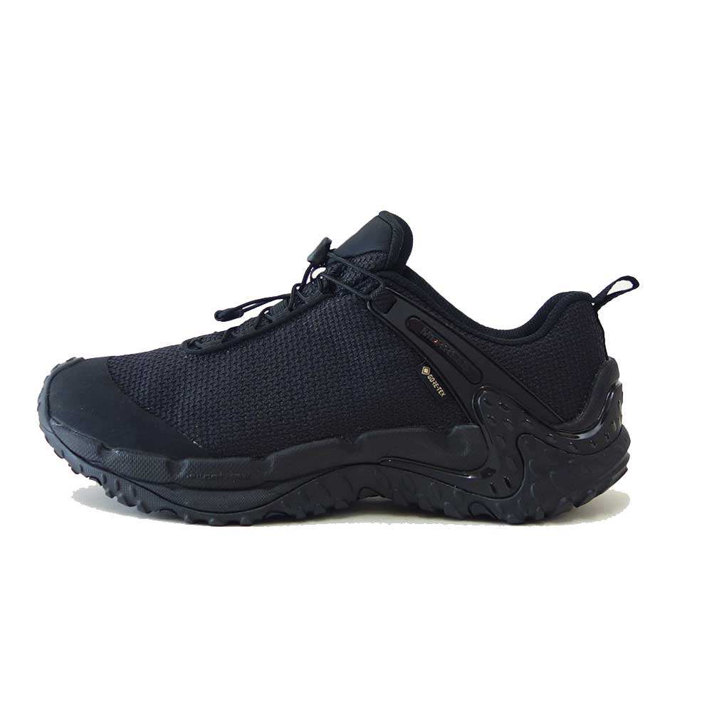 メレル MERRELL （メンズ）カメレオン ストーム リダックス ジャパン ゴアテックス ユニセックス u00005678  カラー：ブラック  GORE-TEX 完全防水 通気性メッシュ アウトドアシューズ ウォーキング ハイキング トレイル 「靴」