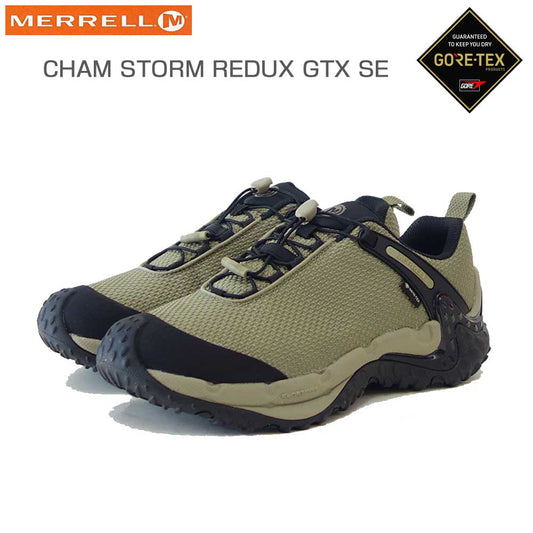 メレルMERRELL（メンズ）カメレオンストームリダックスジャパンゴアテックスユニセックスu00005682カラー：ドラブGORE-TEX完全防水通気性メッシュアウトドアシューズウォーキングハイキングトレイル「靴」