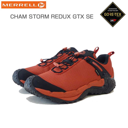 メレルMERRELL（メンズ）カメレオンストームリダックスジャパンゴアテックスユニセックスu00005686カラー：エンバーGORE-TEX完全防水通気性メッシュアウトドアシューズウォーキングハイキングトレイル「靴」