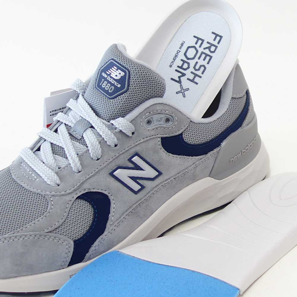 ニューバランスnewbalanceFreshFoamX1880v2U188W3U2スレートグレー（メンズ）4E幅アウトドアシューズウォーキングフィットネス「靴」