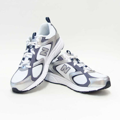 newbalanceニューバランスU4086LRシルバー/ホワイト/ダークグレー（メンズ）スニーカーウォーキングランニングシューズD「靴」