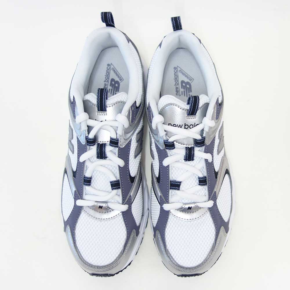 newbalanceニューバランスU4086LRシルバー/ホワイト/ダークグレー（メンズ）スニーカーウォーキングランニングシューズD「靴」
