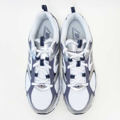 newbalanceニューバランスU4086LRシルバー/ホワイト/ダークグレー（メンズ）スニーカーウォーキングランニングシューズD「靴」